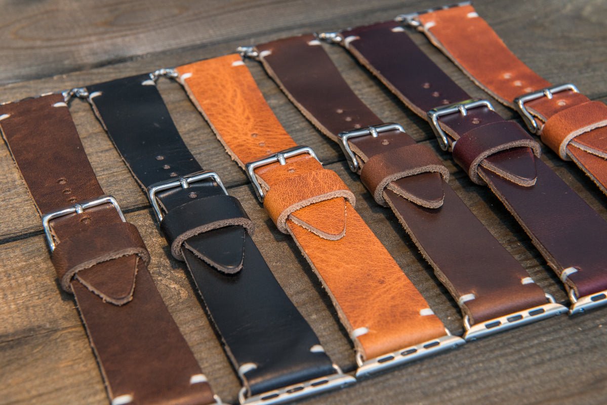 Apple Watch leather bands - finwatchstraps