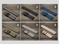 Bond Style Nylon Military Watch Strap, army two piece watch band, MoonSwatch Watch Strap. - finwatchstraps