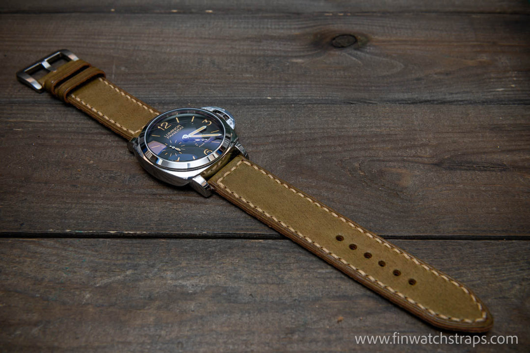 Watch strap, watch band, leather watch strap, leather watch band, finwatchstraps