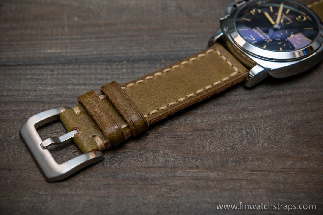 Watch strap, watch band, leather watch strap, leather watch band, finwatchstraps