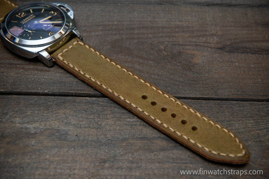 Watch strap, watch band, leather watch strap, leather watch band, finwatchstraps