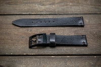 Leather Watch strap for Omega x Swatch , High quality, Compatible with Speedmaster MoonWatch, Mission to Mercury, 20mm - 18mm. - finwatchstraps