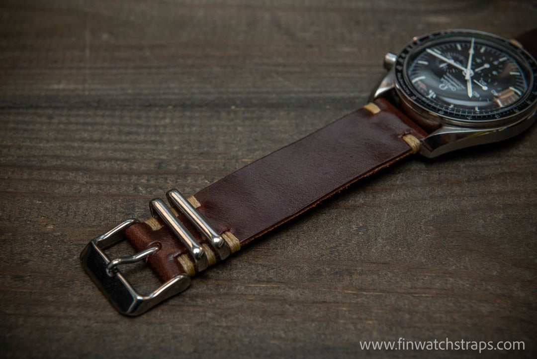 Watch strap, watch band, leather watch strap, leather watch band, finwatchstraps