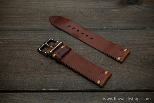 Watch strap, watch band, leather watch strap, leather watch band, finwatchstraps