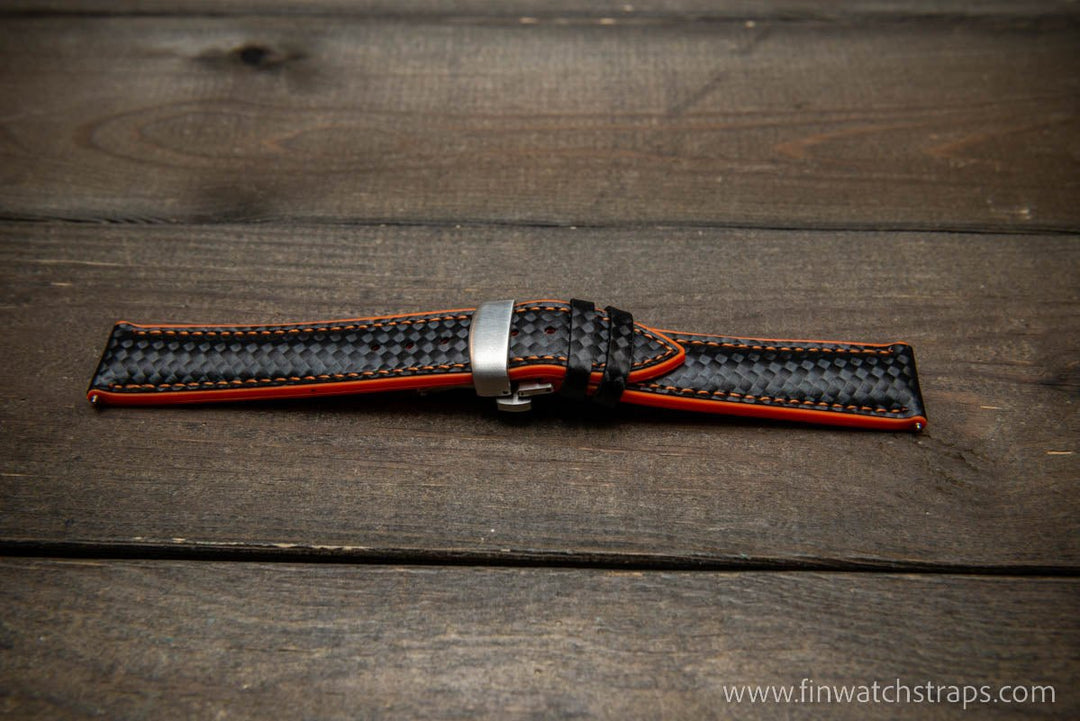 Watch strap, watch band, leather watch strap, leather watch band, finwatchstraps