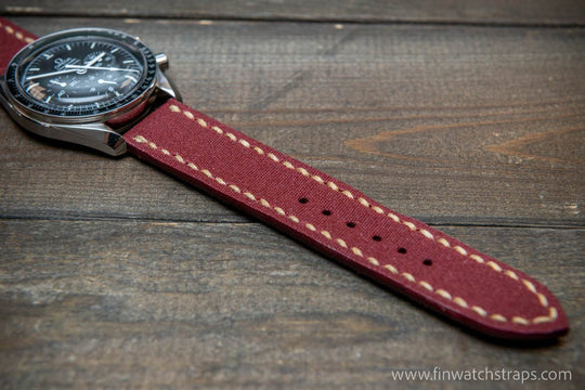 Watch strap, watch band, leather watch strap, leather watch band, finwatchstraps