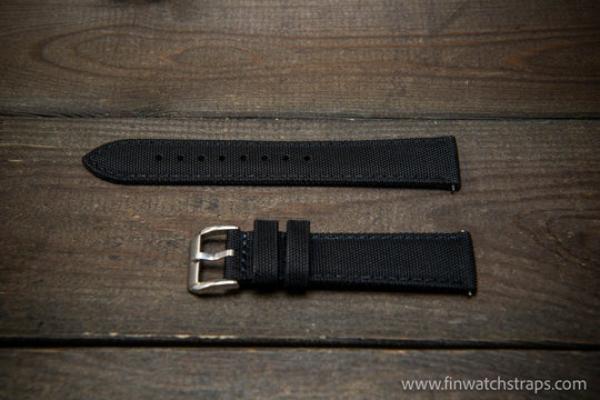 Sailcloth waterproof watch strap. - finwatchstraps