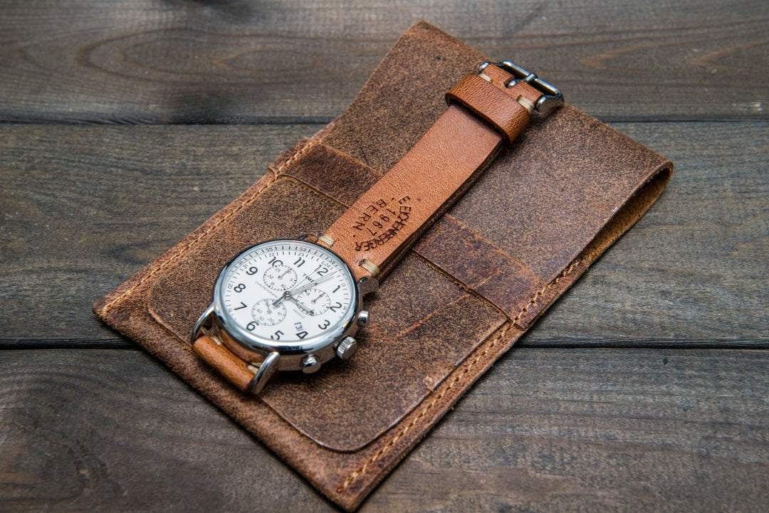 Watch strap, watch band, leather watch strap, leather watch band, finwatchstraps